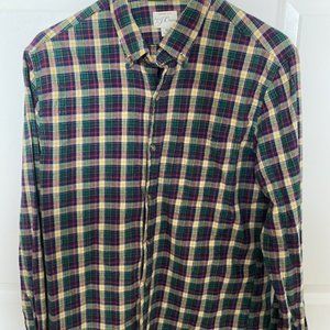 J. Crew Slim Fit  Brushed Twill Shirt - Medium